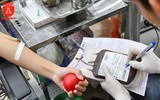 Hàng nghìn người hiến máu tại Lễ hội Xuân hồng 2018